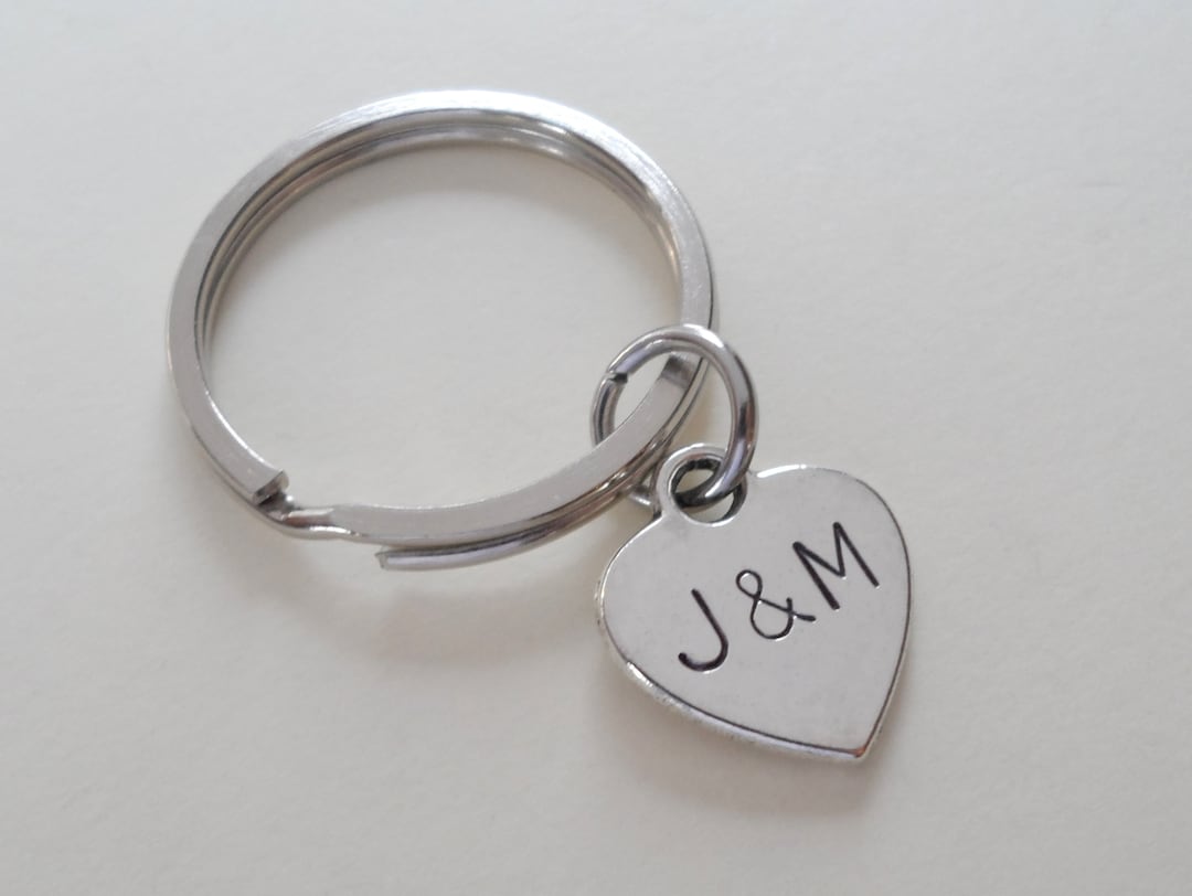 【韓国スタバ】22Valentine★Sweet love heart key chain Amazon.com: Drogomen Matching Keychains for Couples