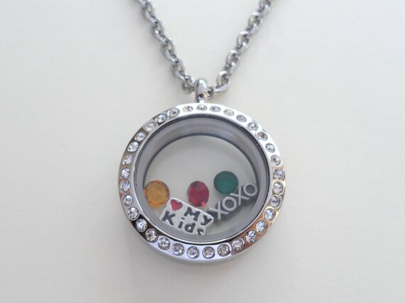 daddy/'s angel charm for living glass floating locket