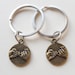 2 Bronze Pinky Promise Keychains, Couples Keychains, Best Friend Keychains, Gift for Boyfriend, Keychain Gift, Anniversary Gift, 8 Year Gift
