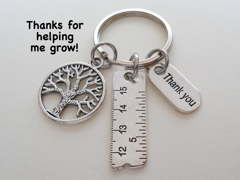 Thanks for Helping Our Students Grow Teacher Appreciation Gift Tree Keychain Thanks for Helping Our Students Grow Teacher Appreciation Gift Tree Keychain