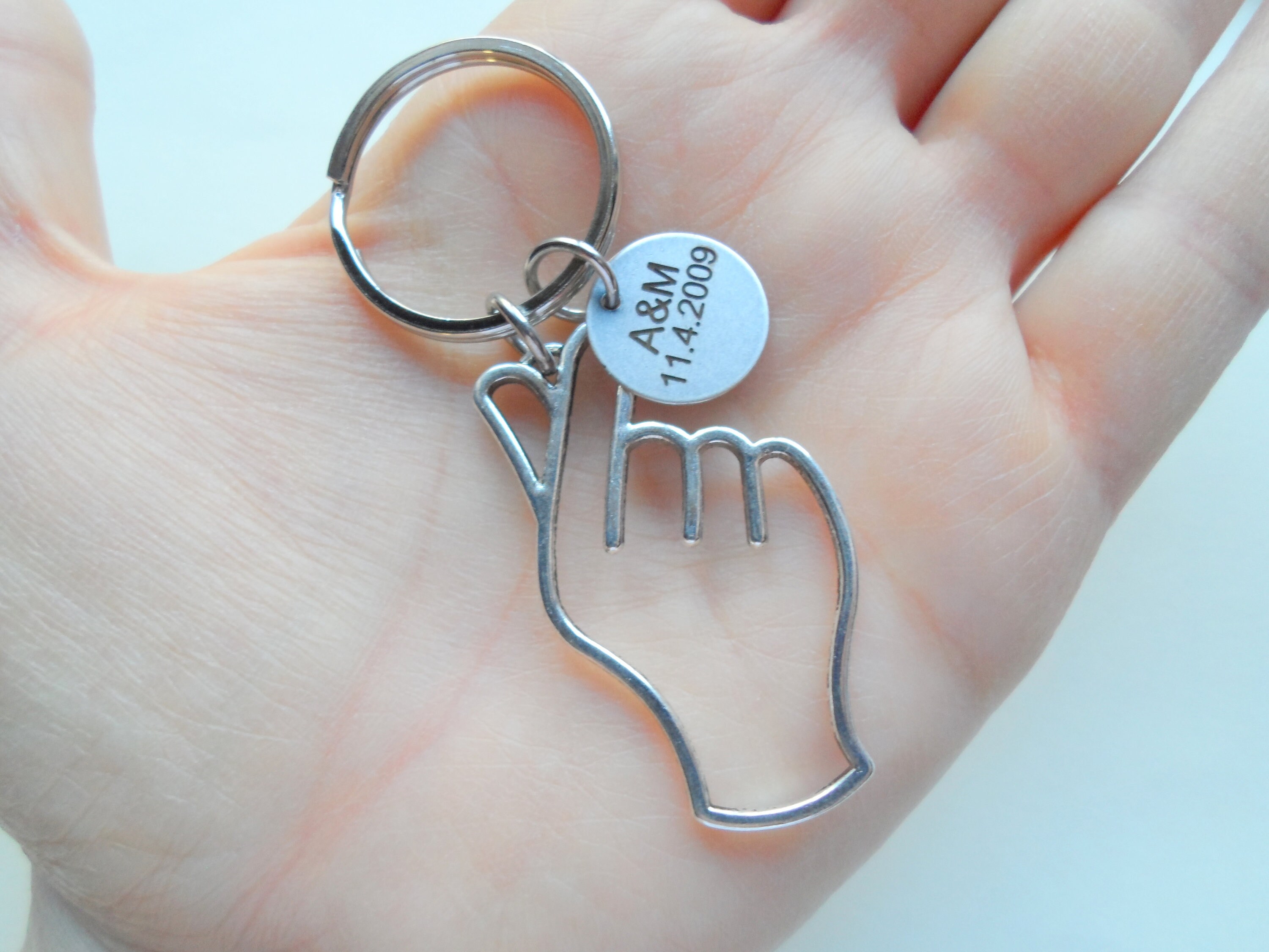Love symbol best sale keychains