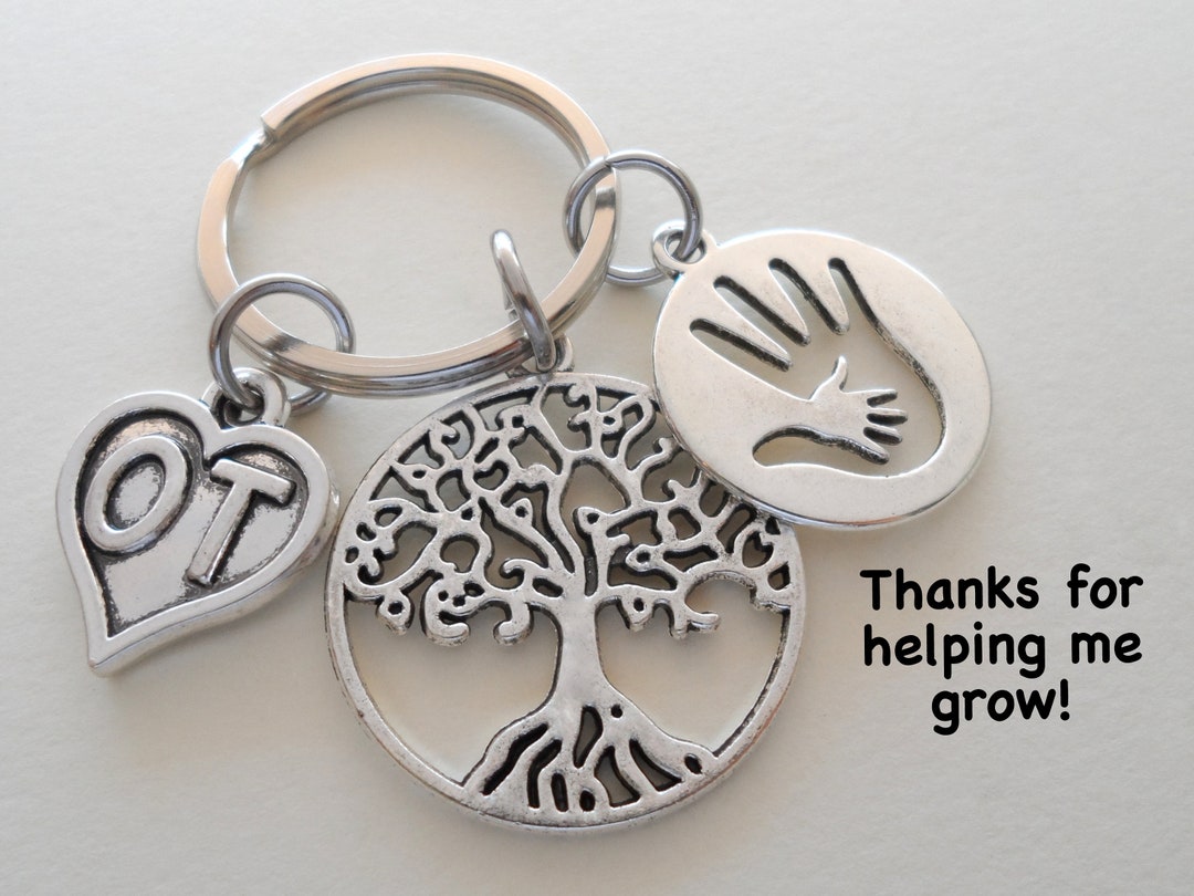 Occupational Therapist Appreciation Gift, Keychain Gift for OT, OT