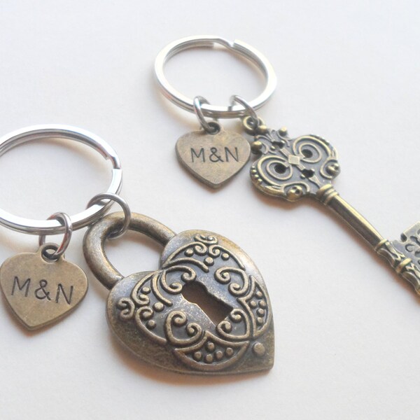 Valentines Gift, Valentines Keyring For Couple, Gift Idea