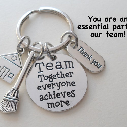 Housekeeping Appreciation Gift Keychain Cleaning Crew - Etsy