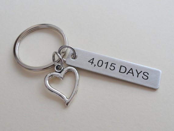 anniversary keychain