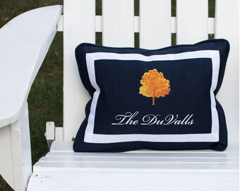 Herbst Bäume Herbst Dekor Outdoor Kissen Herbst Benutzerdefinierte Kissen Veranda Kissen