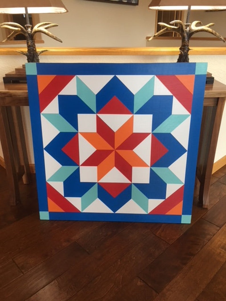 Special Pattern 2' x 2' Barn Quilt | Etsy