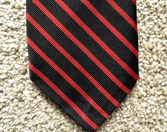 小物 Deadstock Black Fleece Tie U.S.A. Made Deadstock Black Fleece Tie U.S.A. Made