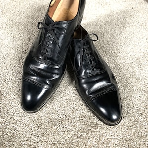 Vintage 60s Thom Mcan Bootmaster Style Apron Toe Shoes 9D - Etsy