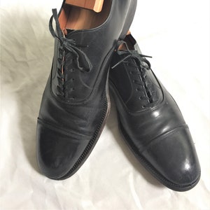 Vintage 60s Weyenberg Black Cap Toe Shoes 11D - Etsy Vintage 60s Weyenberg Black Cap Toe Shoes 11D - Etsy