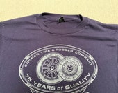 Vintage 80s Anvil Cooper Tire T Shirt XL