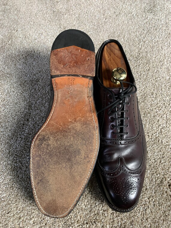 Vintage 80s Footjoy Shell Cordovan Wingtips 12B - Etsy