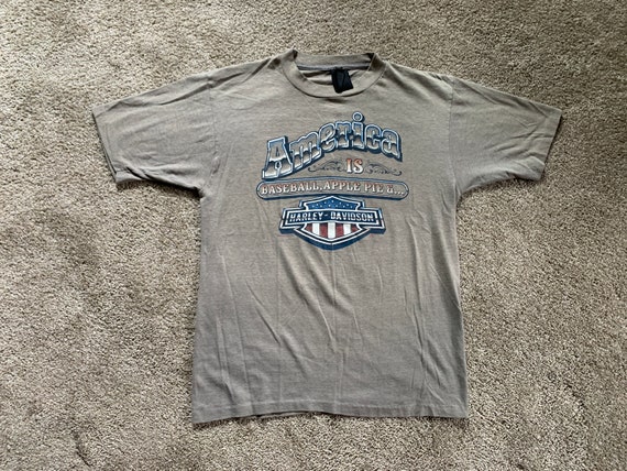 Vintage 80s Harley Davidson T Shirt Medium - Etsy