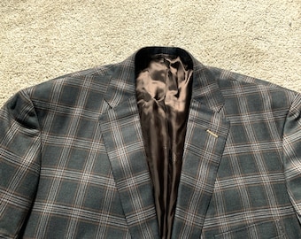 Newer Vintage Ralph Lauren Black Label Gray Pinstripe Suit