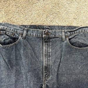Vaqueros Levi&#39;s 550 lavados a la piedra vintage de los años 80, 42 x 30