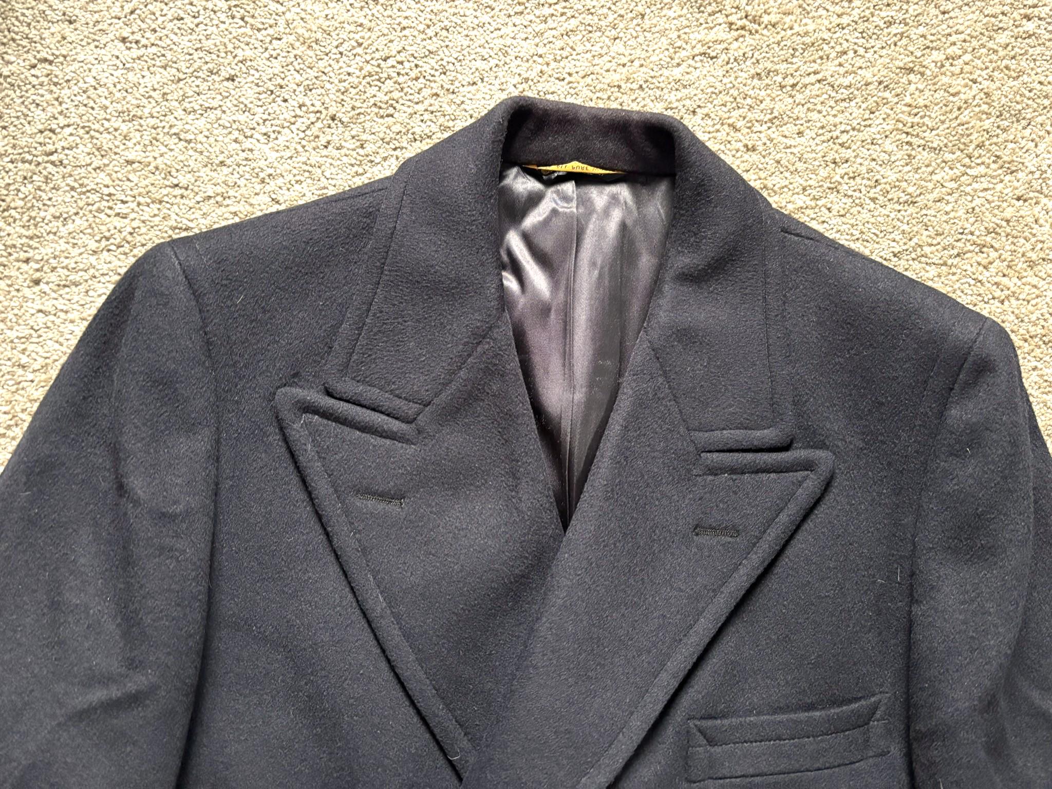 ジャケット・アウター Polyester Typewriter Double BreastedCoat Double-breasted short coat