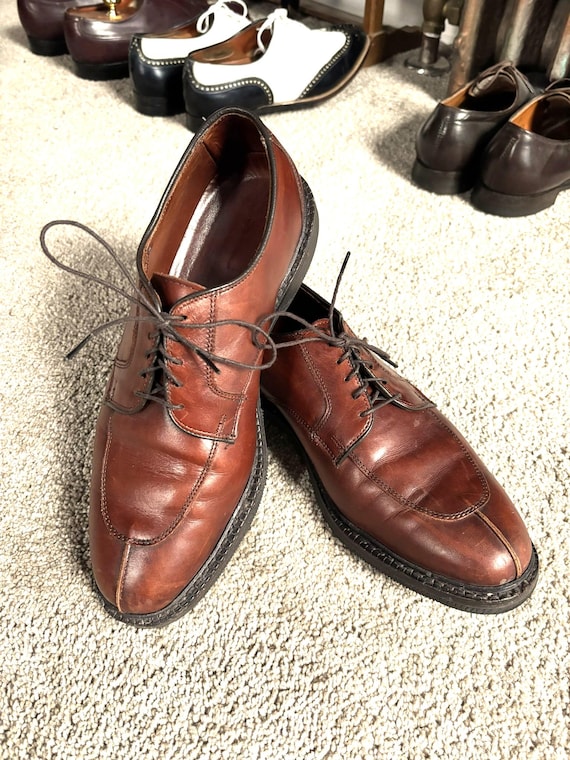 Vintage Allen Edmonds Ashton Orthotic Brown Split Toe Shoes 10D - Etsy  Israel
