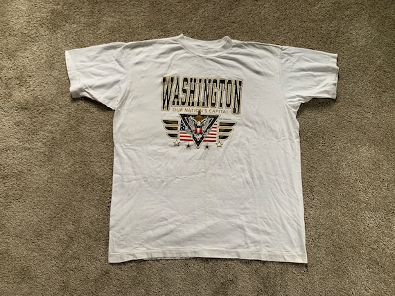 Vintage 90s Shor Hills Washington DC Souvenir T S… - image 2