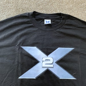 Vintage 2000s X Men X2 Movie Promo T Shirt XL
