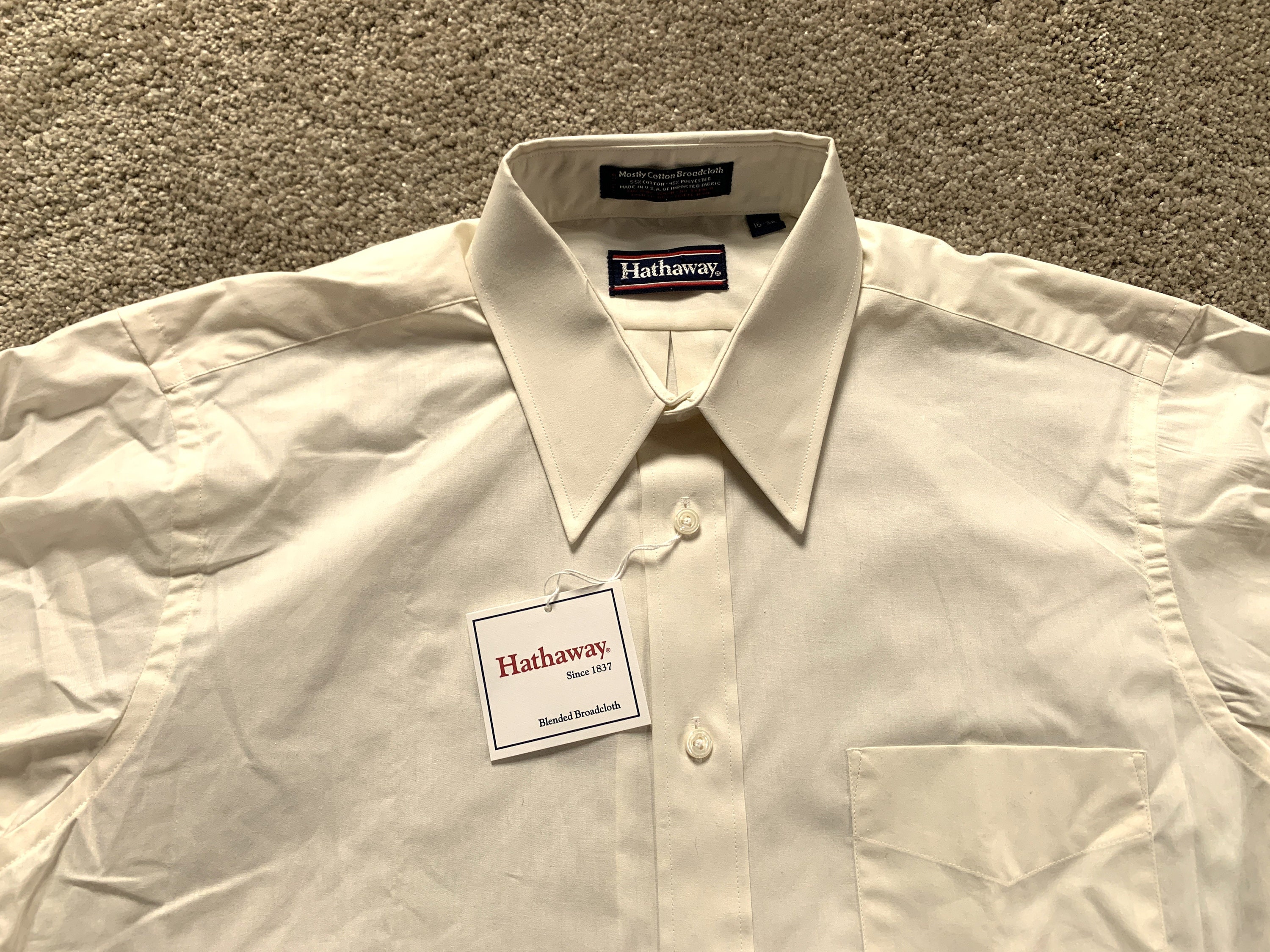 COTTON BROAD CLOTH HALF COLLAR SHIRTS – THE SHOP YOHJI YAMAMOTO