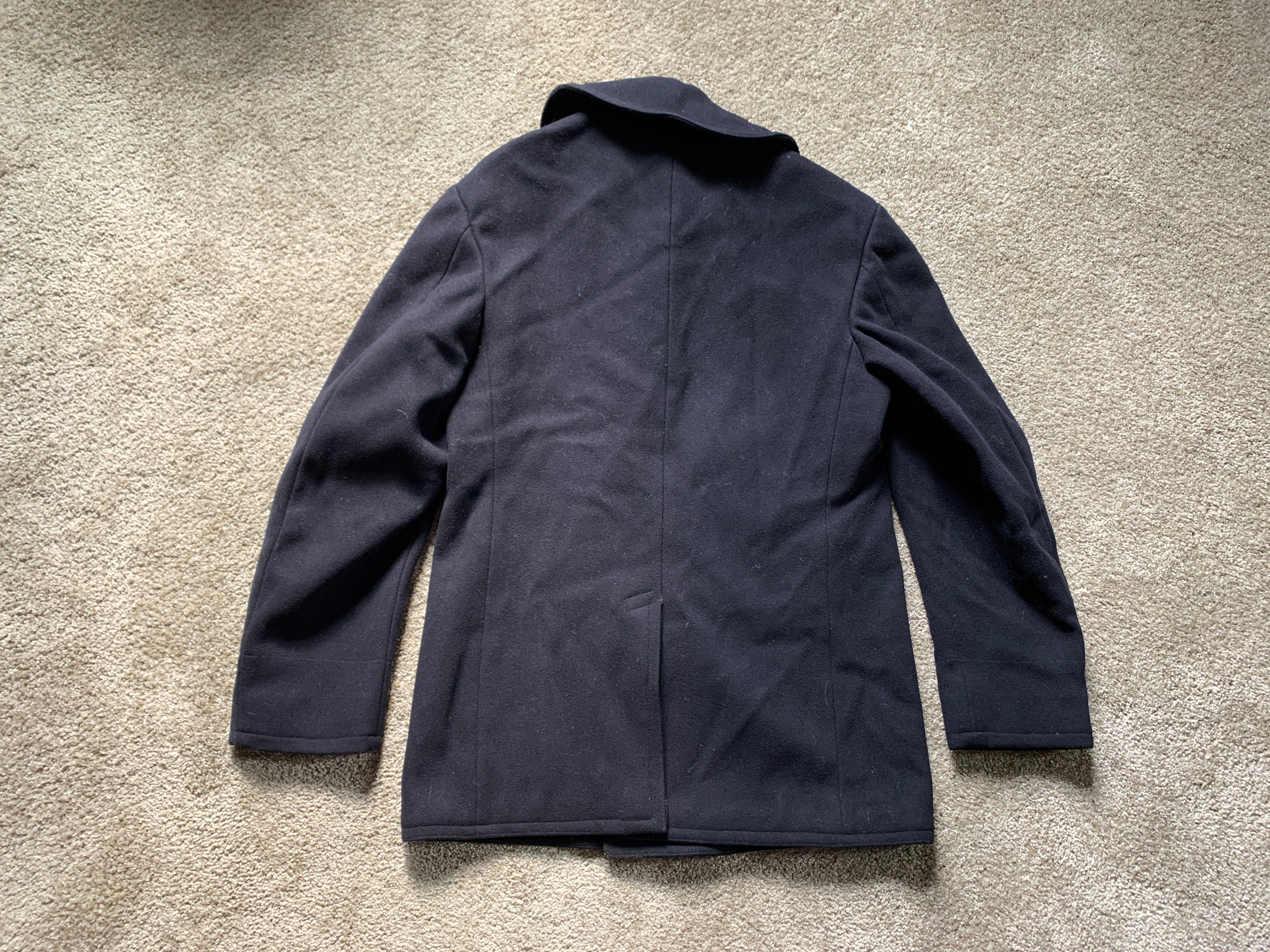 Vintage 40s World War II Era Navy Peacoat 36 - Etsy