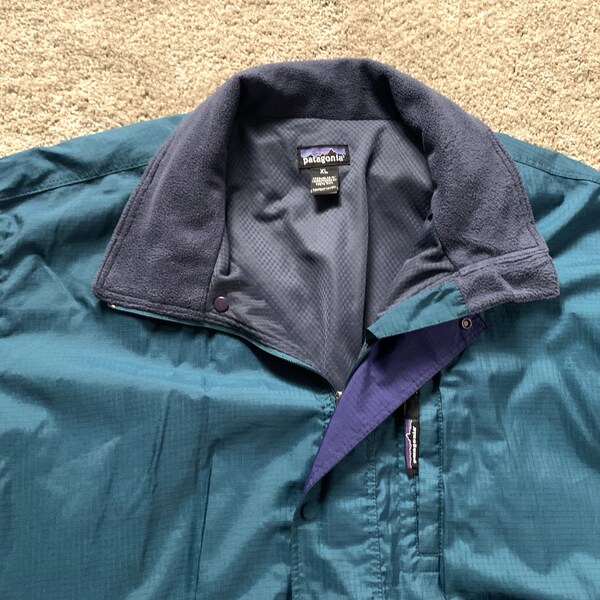 Vintage Patagonia Teal and Purple Jacket XL