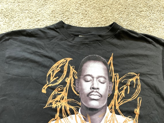 Luther Vandross 2001 Tour Tee Size L vtg Rap Tee - Gem Luther Vandross 2001 Tour Tee Size L vtg Rap Tee - Gem