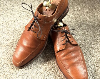 Vintage Allen Edmonds Walton Brown Split Toe Shoes 13B - Etsy