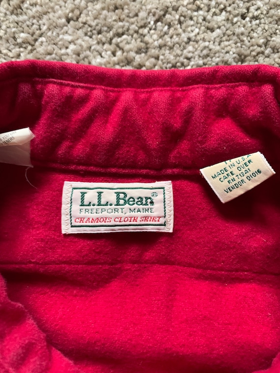 Vintage 80s LL Bean Red Chamois Cloth Shirt 17 Tall - Etsy UK Vintage 80s LL Bean Red Chamois Cloth Shirt 17 Tall - Etsy UK