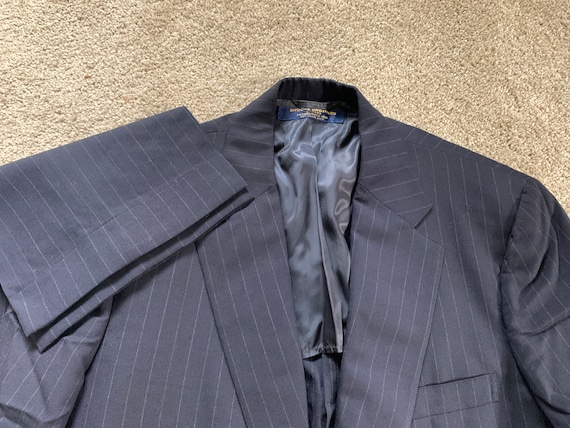 Brooks Brothers イタリア製 ストライプスーツ ウール ピンストライプ シングル2釦スーツ Classic | Brooks Brothers
