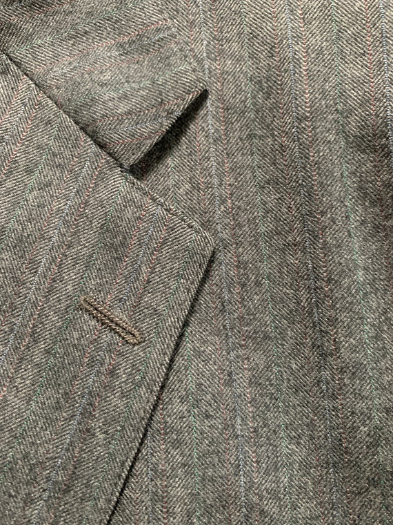 Rare! 80s MAKERS Brooks Brothers Herringbone Suit Made in USA