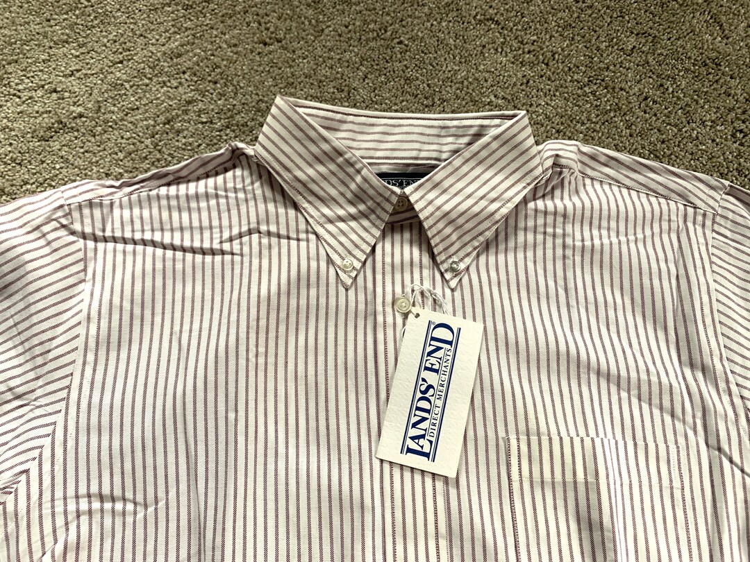 90s LAND'S END polo sweat navy USA製 2245583891.jpg?1714089346