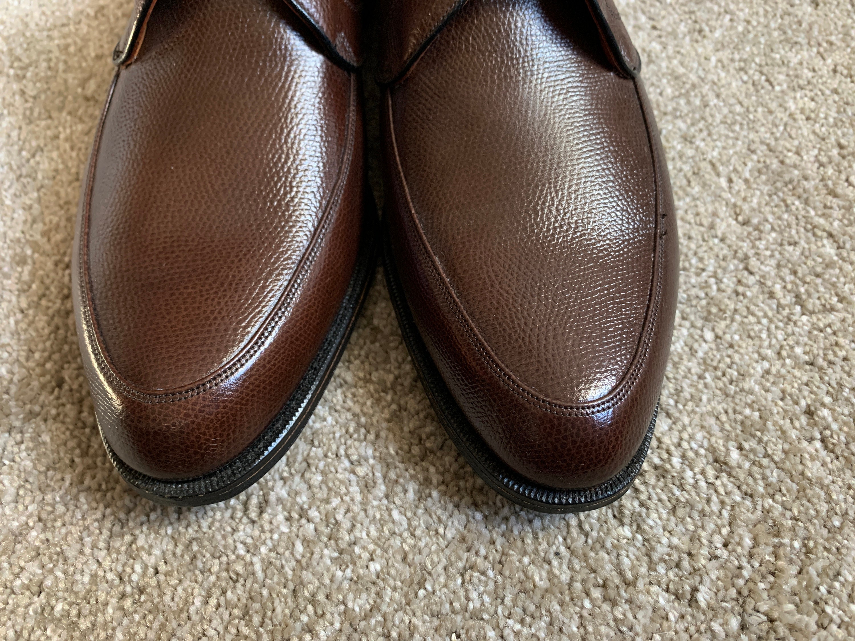 Deadstock Vintage 60s 1968 Florsheim 31714 the Laurel Brown Deadstock Vintage 60s 1968 Florsheim 31714 the Laurel Brown