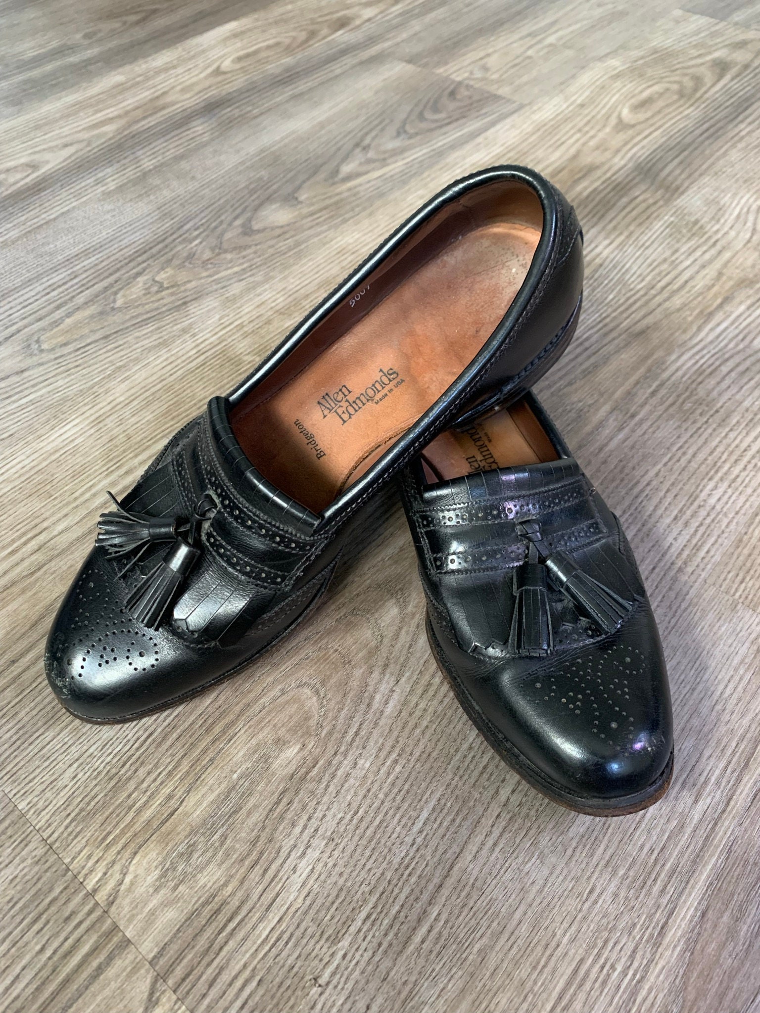 Vintage Allen Edmonds Bridgeton Black 