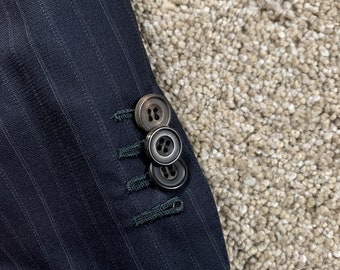 Newer Vintage Mariano Rubinacci Full Bespoke Dark Blue
