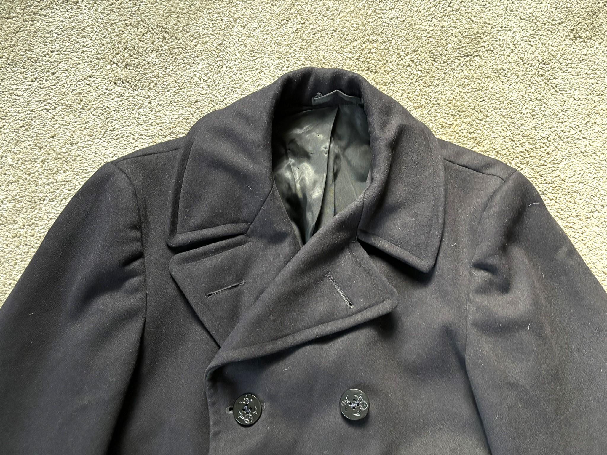 Navy Peacoat 40