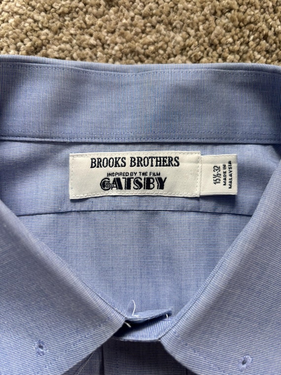 Vintage Brooks Brothers Great Gatsby Light Blue Dress Shirt 15 1/2 - 32 - Etsy Vintage Brooks Brothers Great Gatsby Light Blue Dress Shirt 15 1/2 - 32 - Etsy