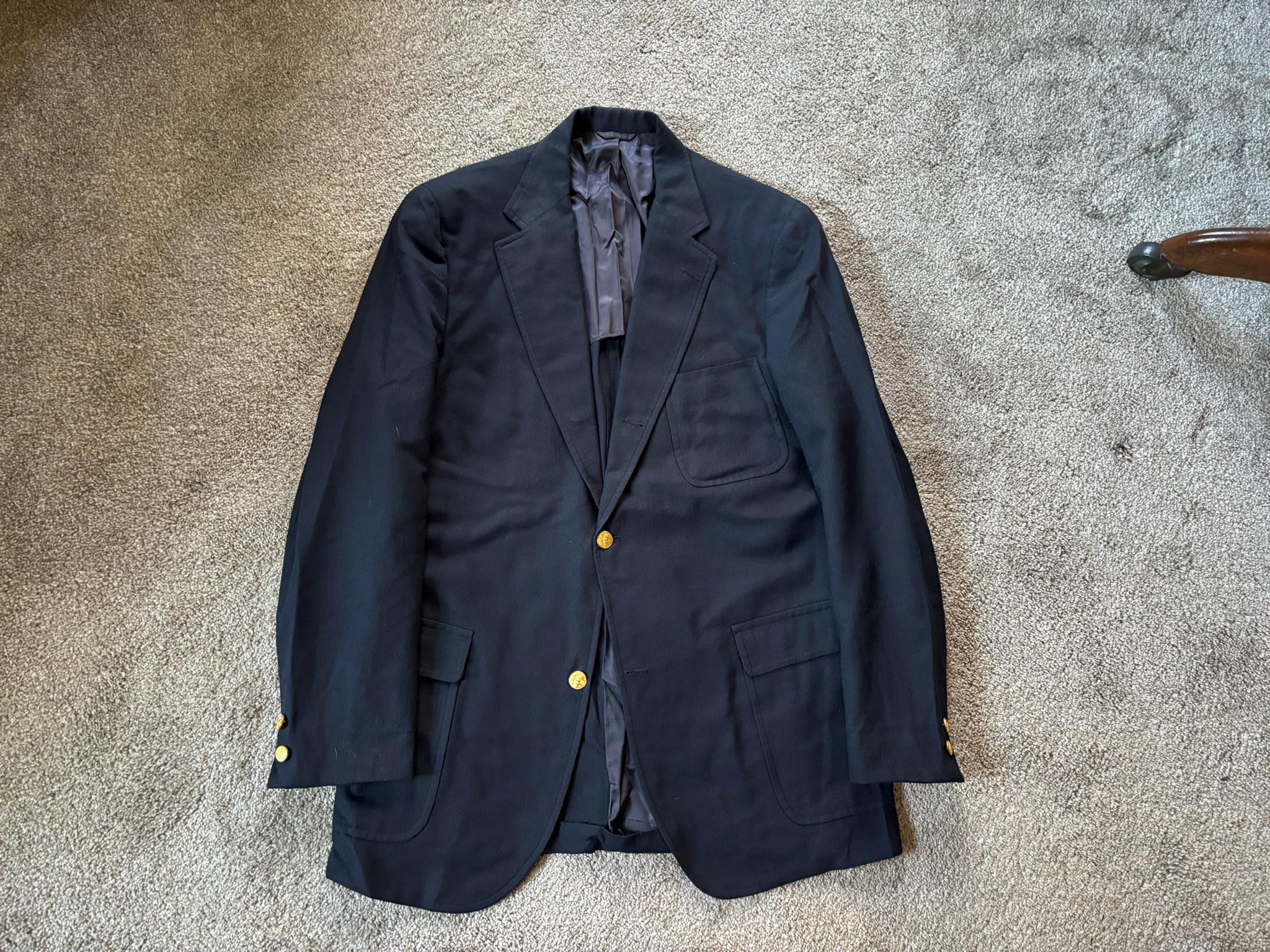 80年代ヴィンテージ ブルックス ブラザーズ ネイビーブルー ホップ