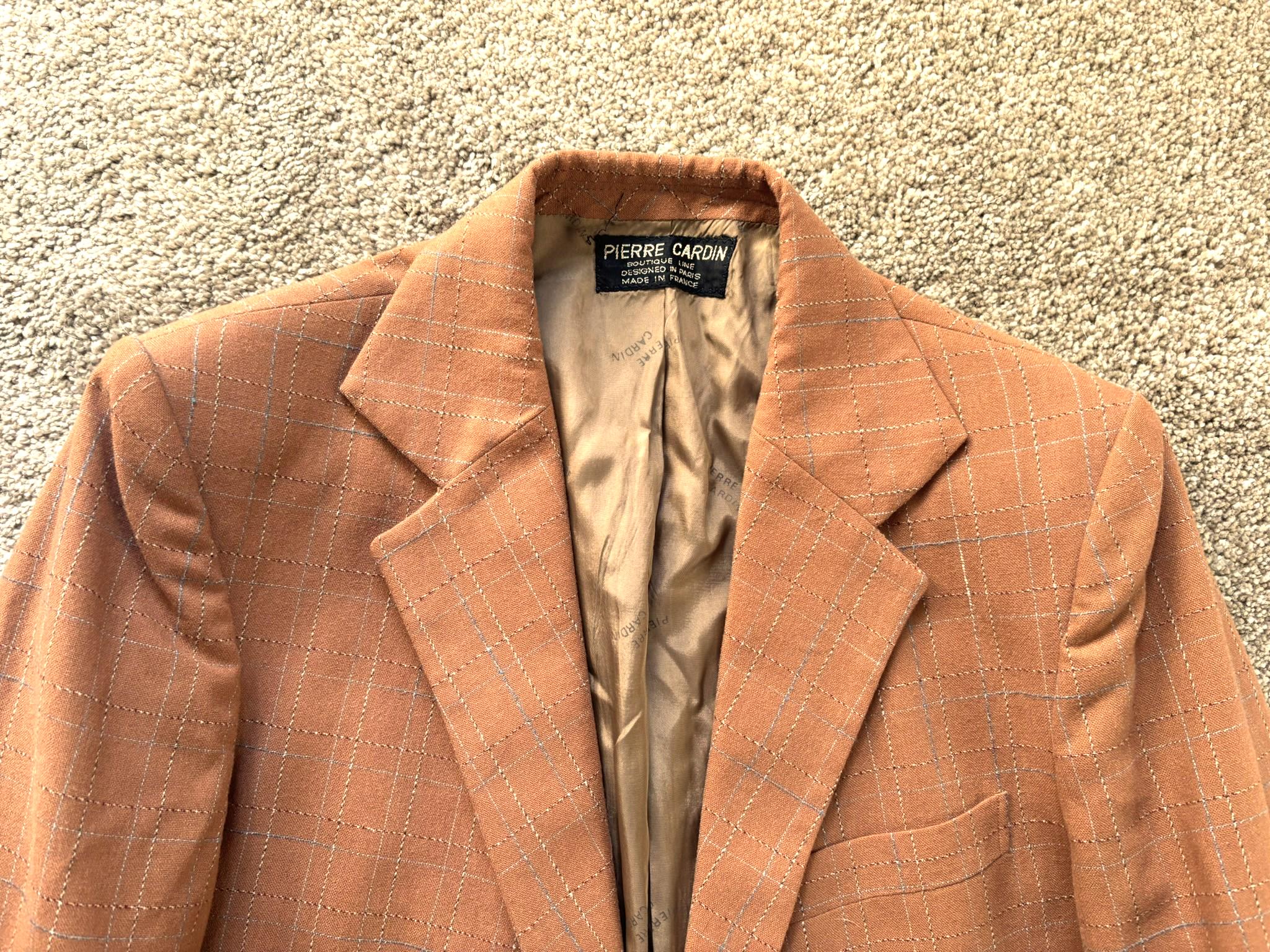 70s 80s Pierre Cardin 刺繍入り ヴィンテージ タキシード 70s Pierre Cardin Suit Men - Etsy