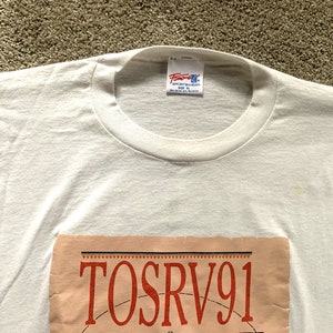 Vintage 90s Famous Sportswear TOSRV Bike Tour T Shirt XL