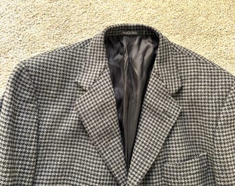 Vintage 90s Ermenegildo Zegna Soft Cashmere Silk Linen Blend