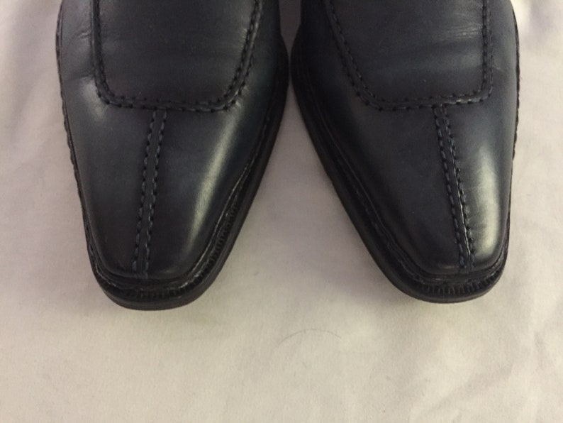 Newer Vintage Magnanni Blue Split Toe Norvegese Shoes 7.5M - Etsy