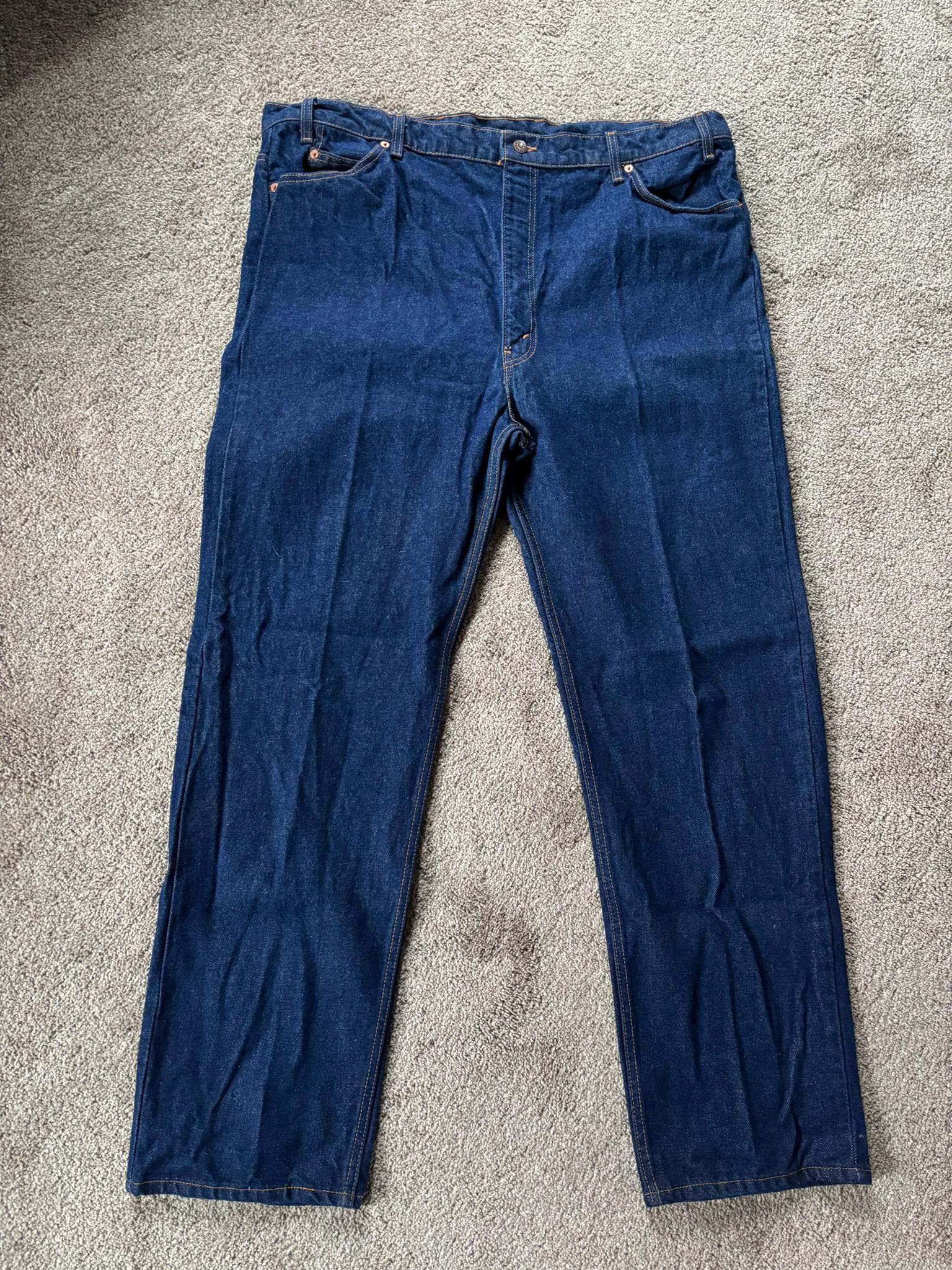 Vintage 80s Levis 505 Jeans 46x32 - Etsy
