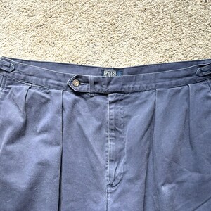 Vintage 90s Polo Ralph Lauren Blue Chino Pants USA Made 39x30 - Etsy
