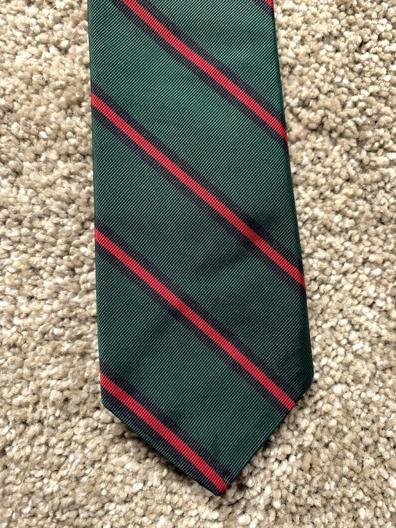 Deadstock Black Fleece Tie U.S.A. Made