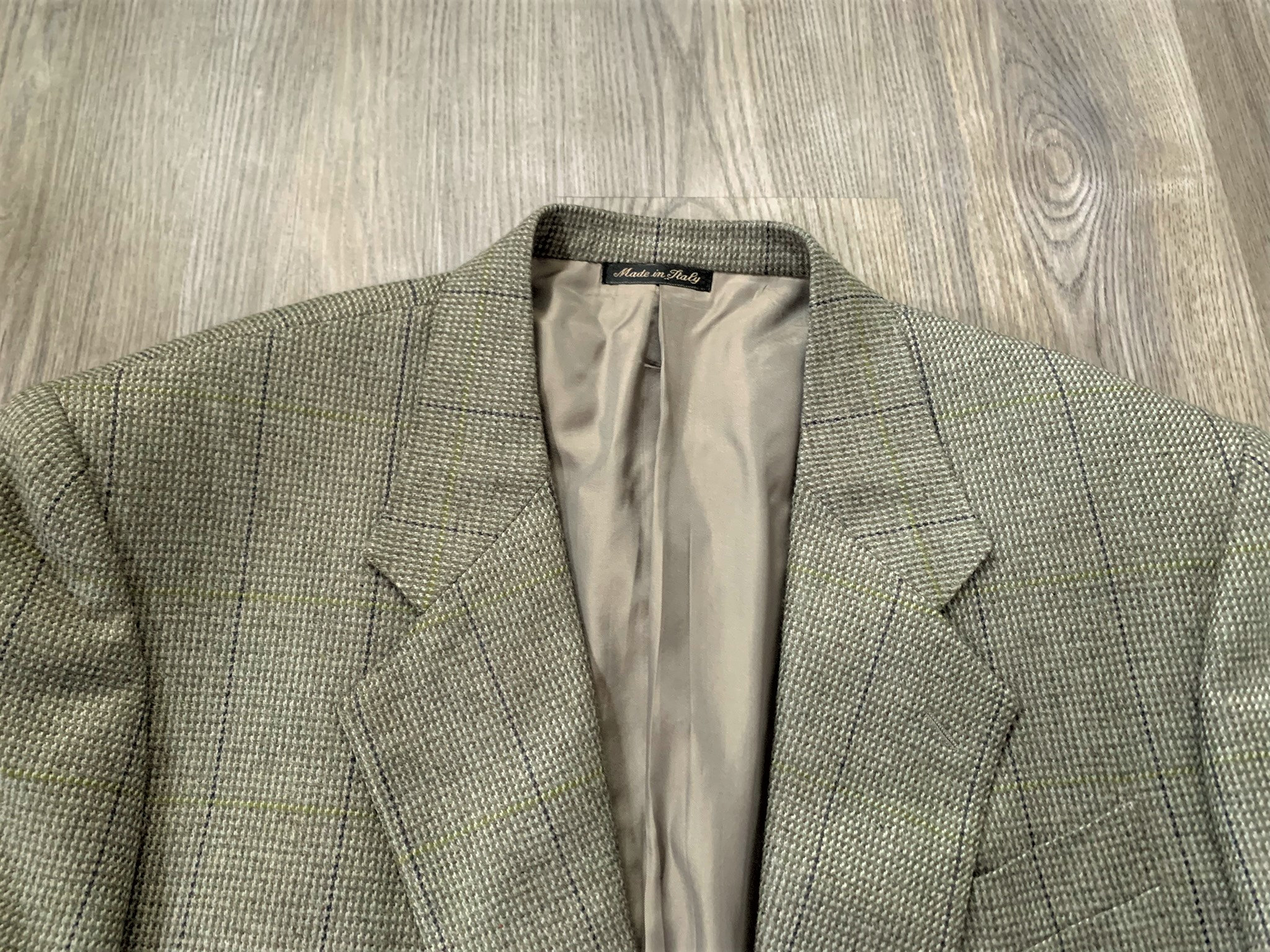 Pal Zileri Italy 100% Wool Olive Blazer Sport Jacket Size 48R autrenet.fr