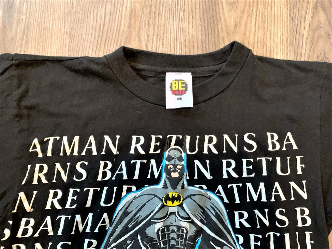 Vintage 90s Be There Batman Returns Movie T Shirt Large - Etsy