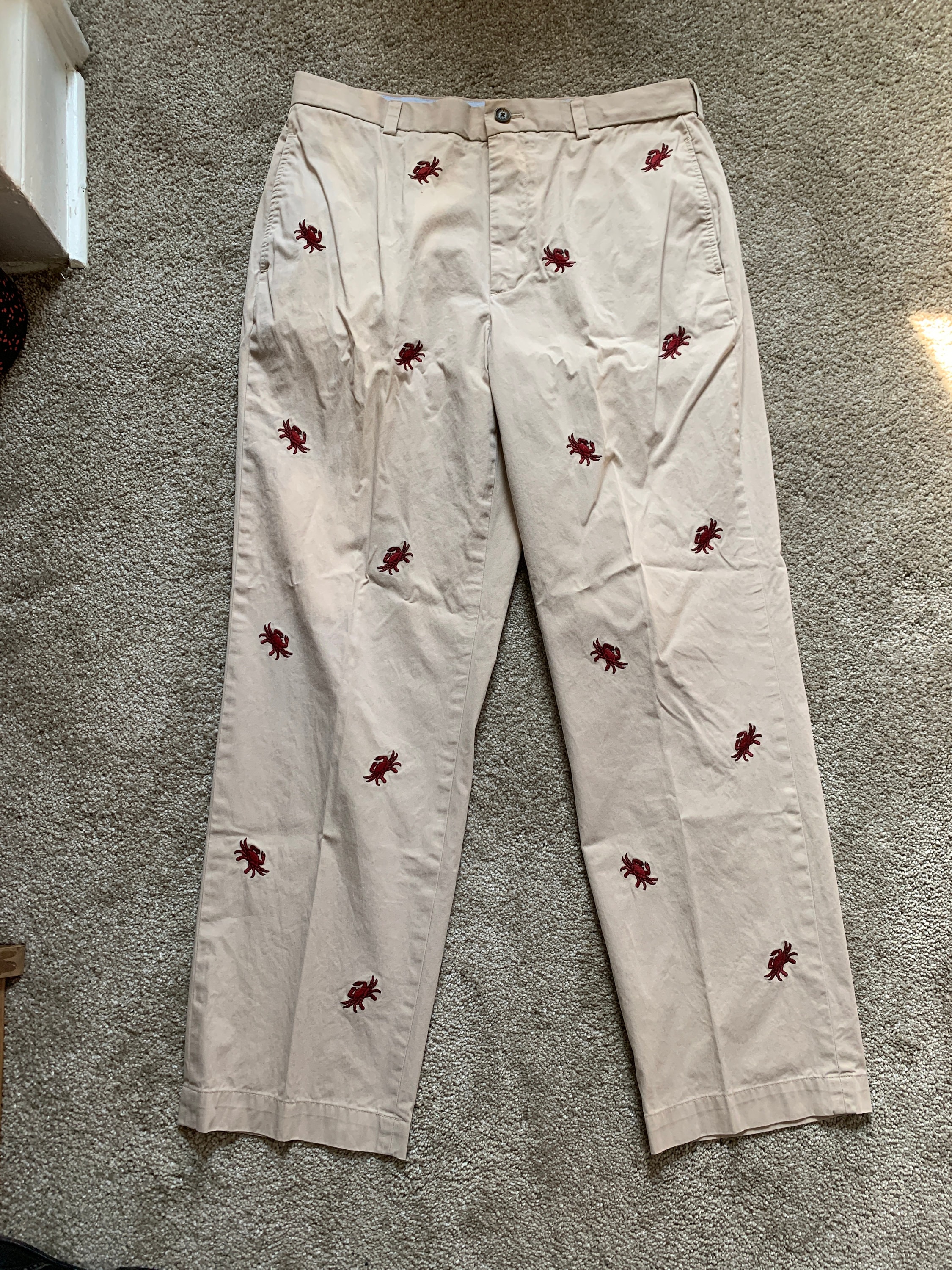 Ralph lauren embroidered best sale pants