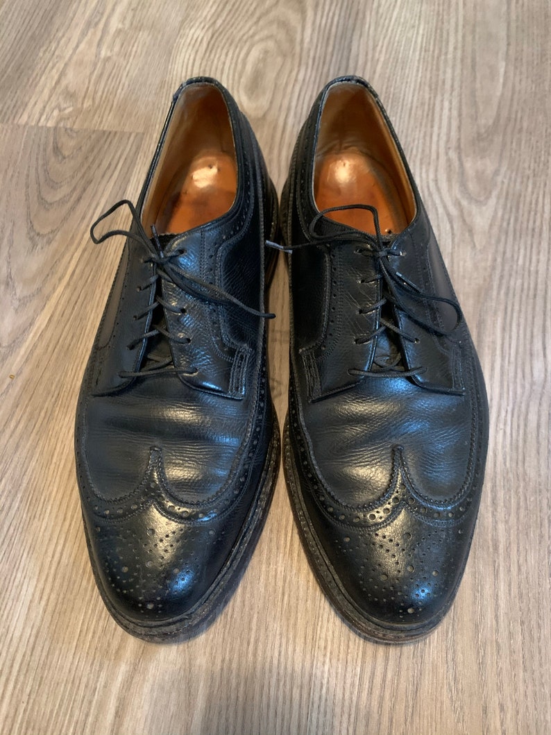 florsheim black wingtips