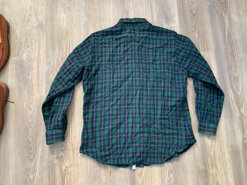 Vintage 80s Pendleton Mac Lean Tartan Flannel Shirt XL